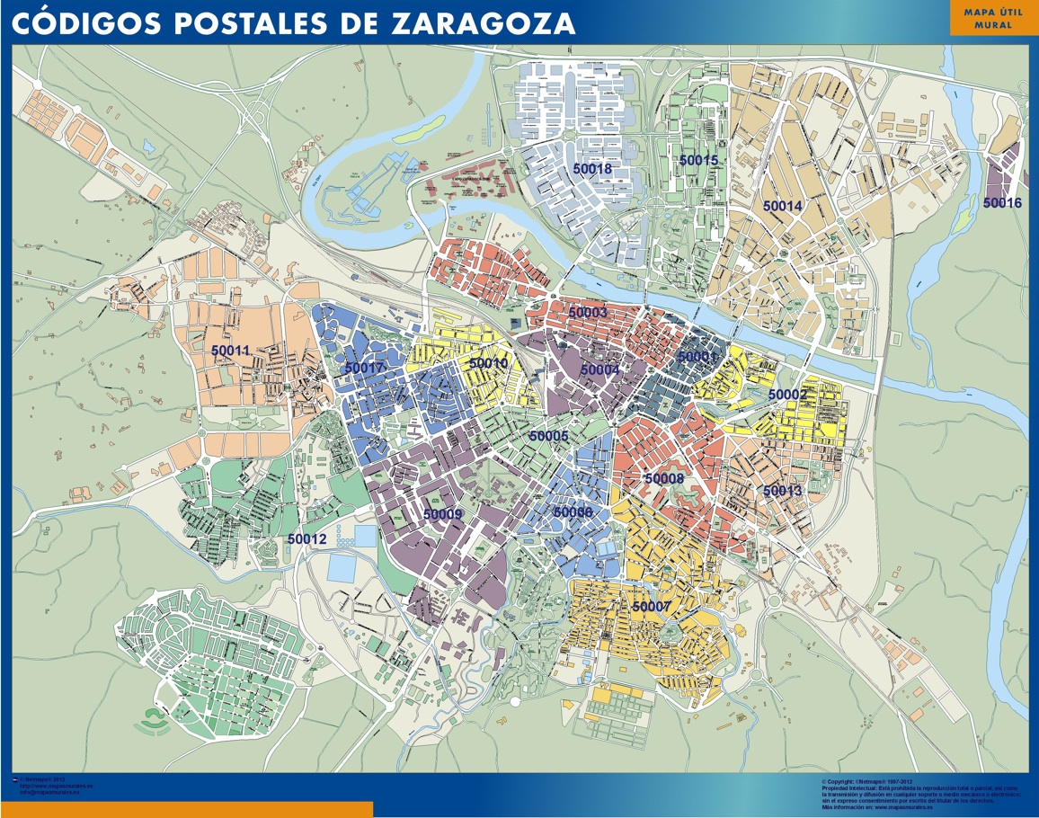 Zaragoza Códigos Postales