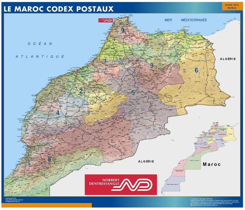 Maroc Codes Postaux