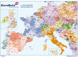 Mapa Europa escritorio