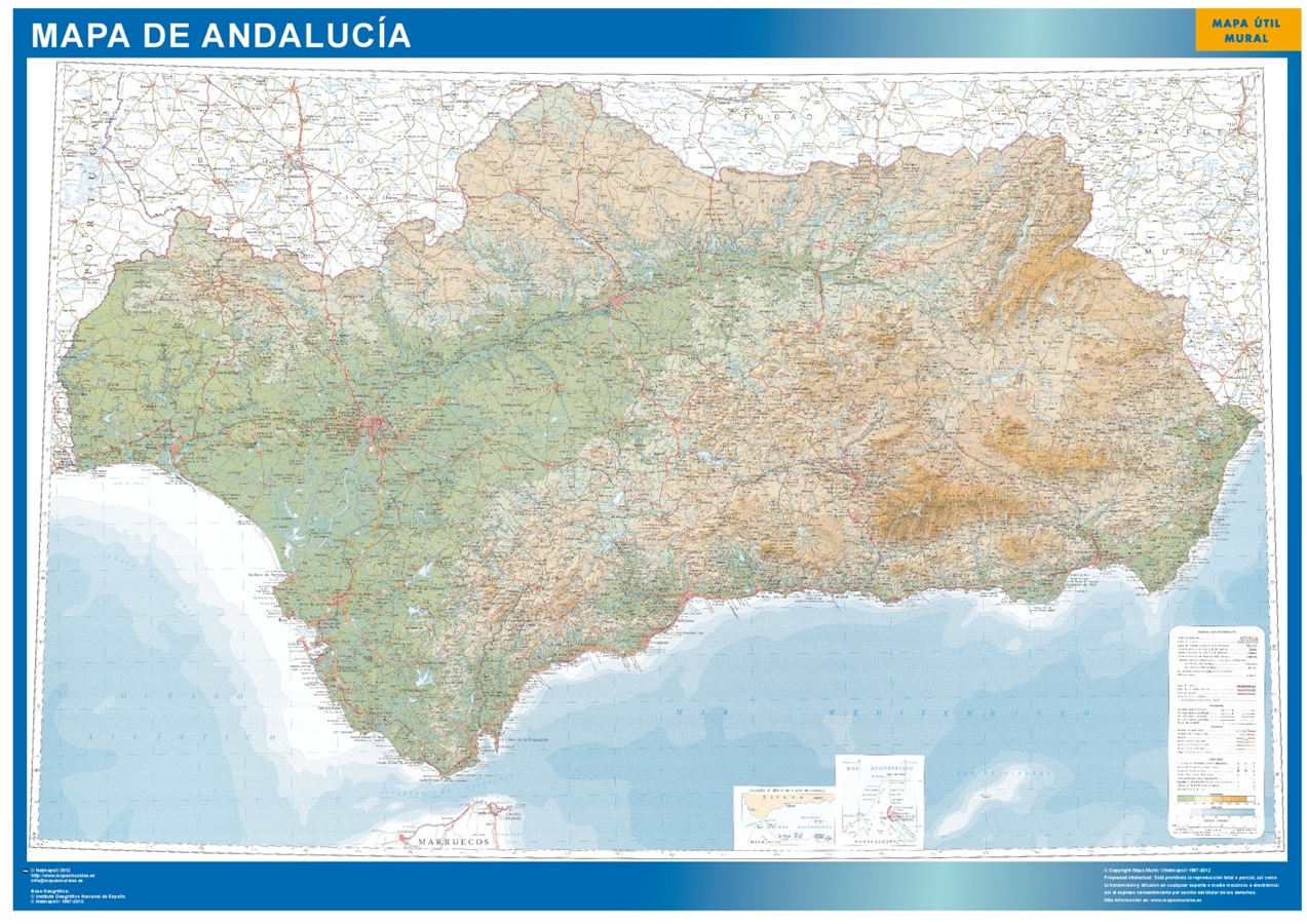 mapa carreteras andalucia