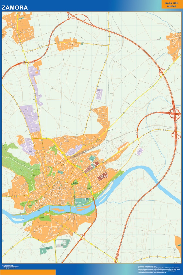 Mapa Callejero Zamora