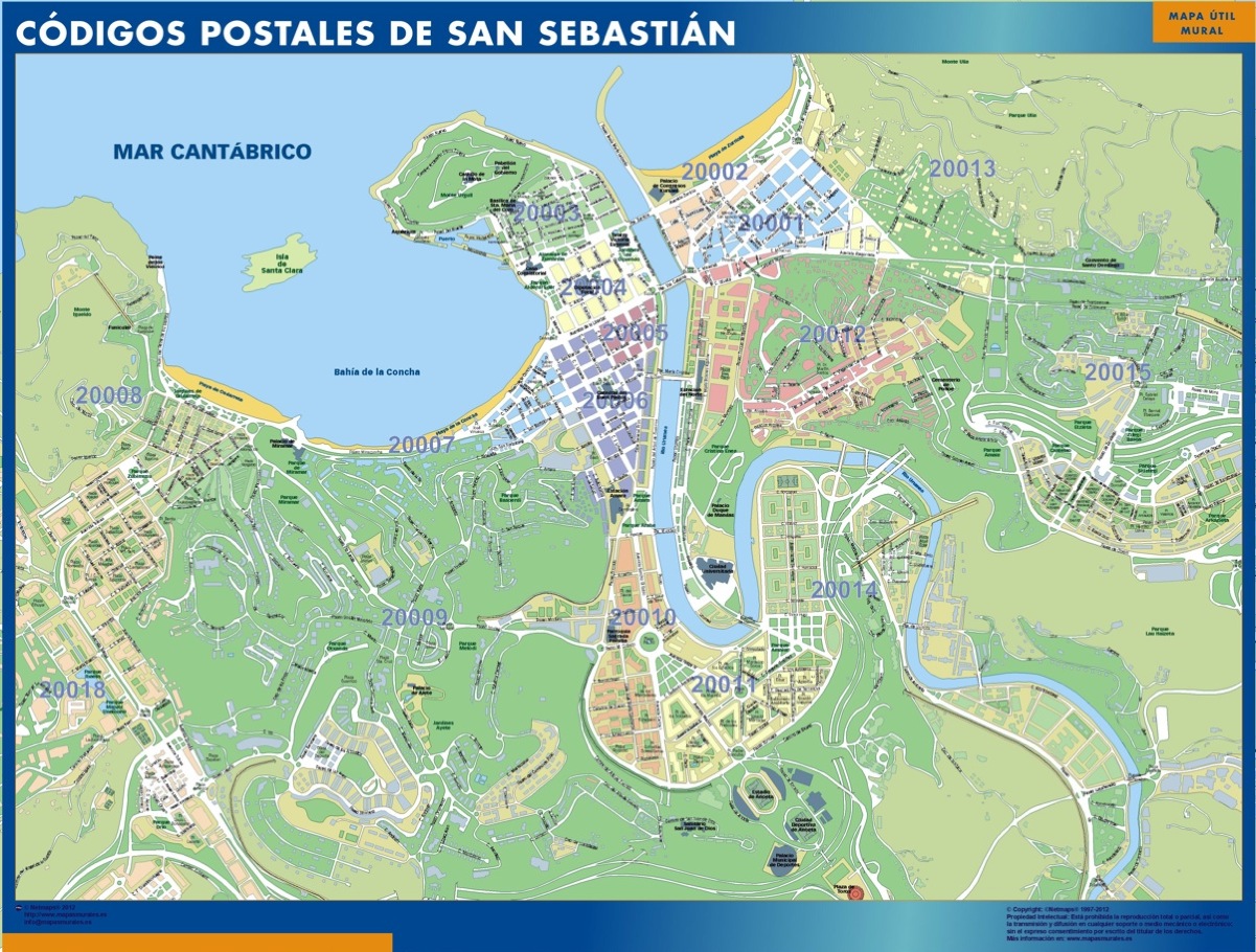 Códigos Postales San Sebastián