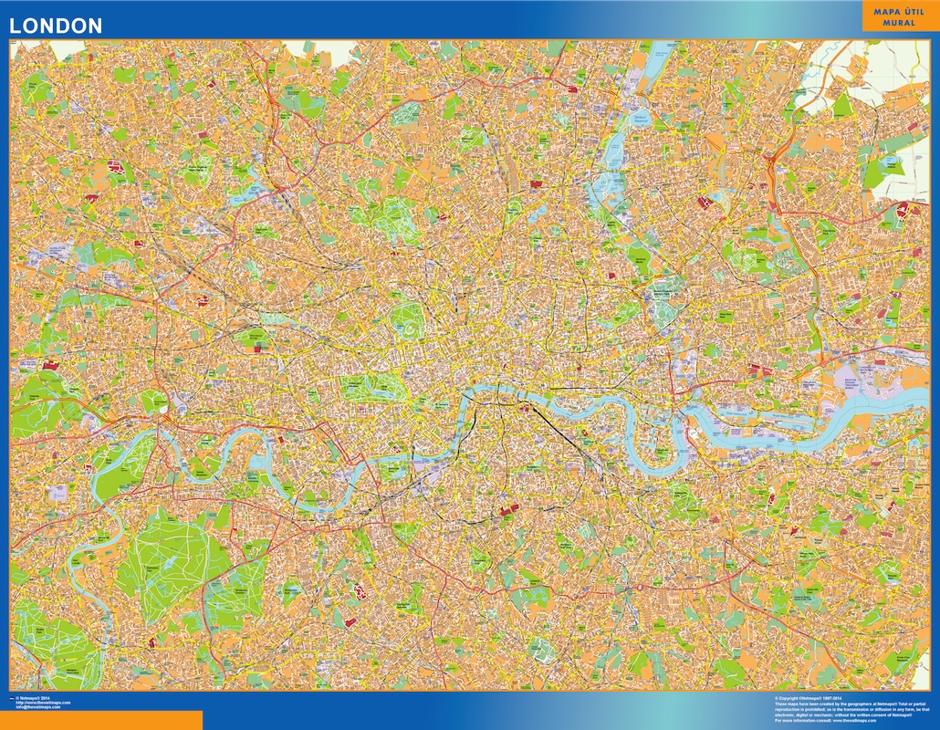 Mapa Londres