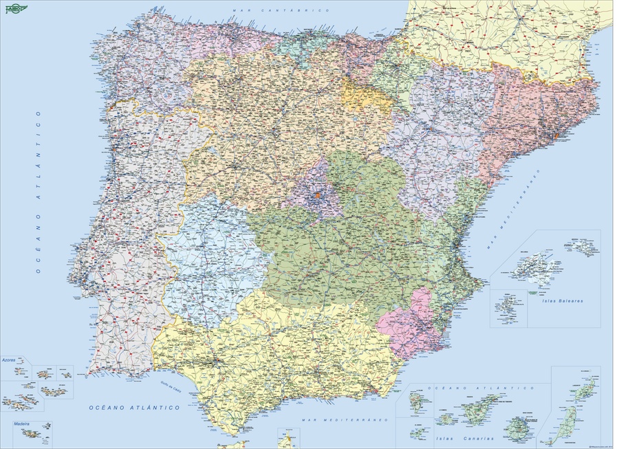 mapa Espana