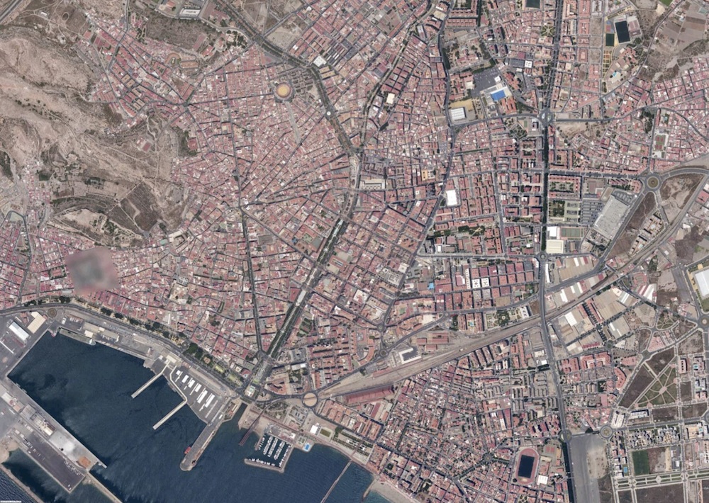 Almeria Foto Satelite