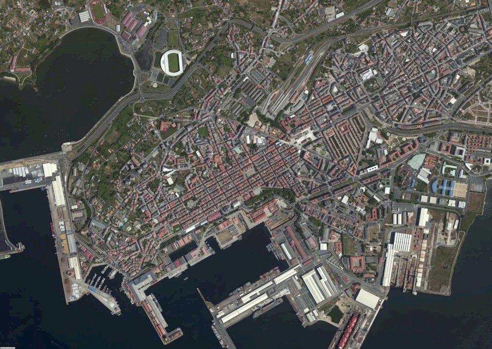 Ferrol Foto Satelite