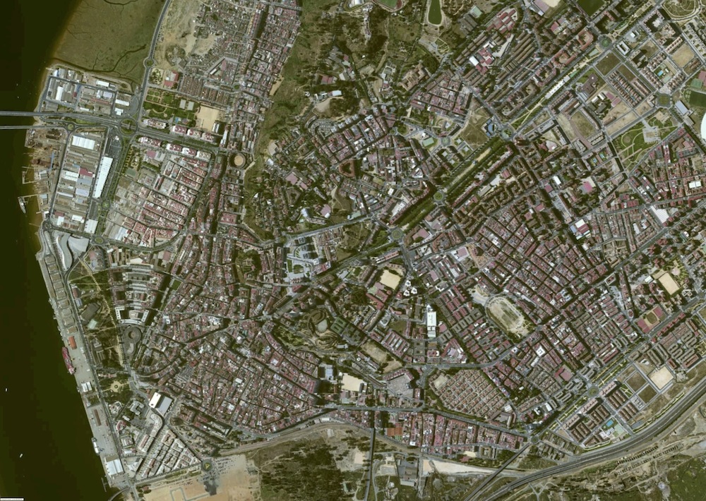 Huelva Foto Satelite