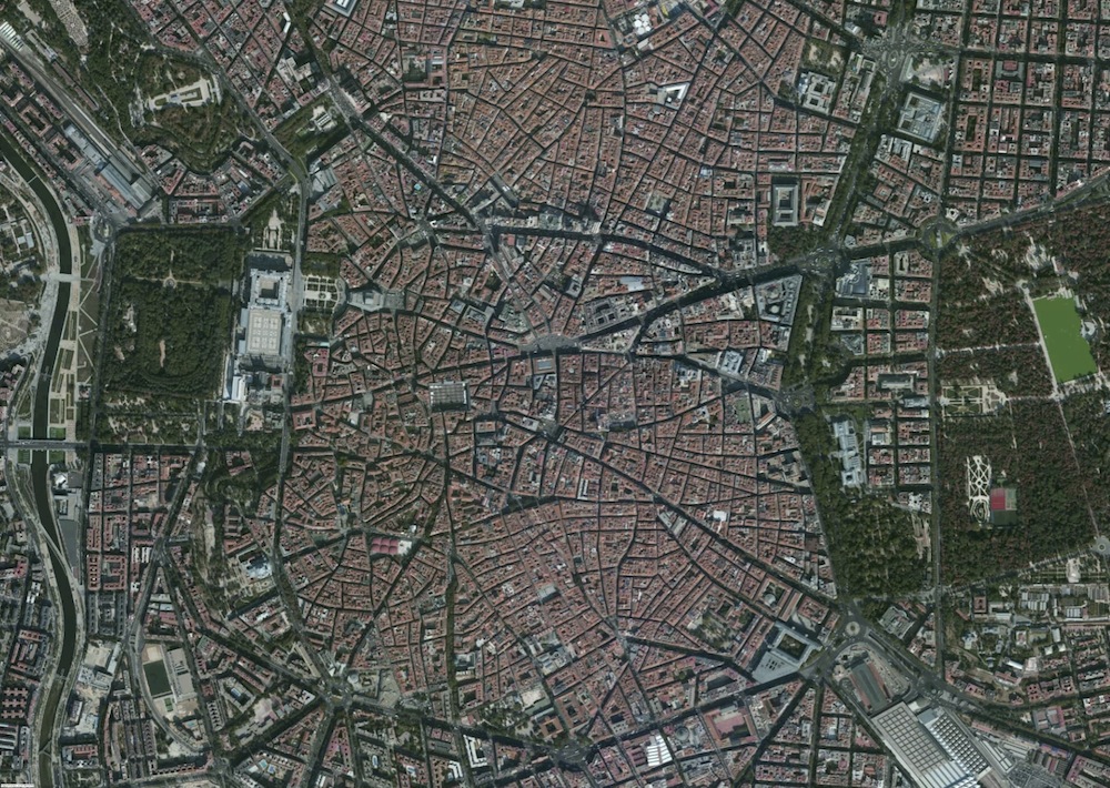 Madrid Foto Satelite