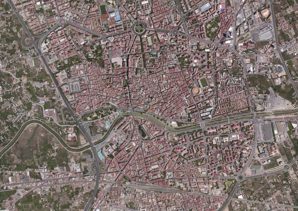 Murcia Foto Satelite