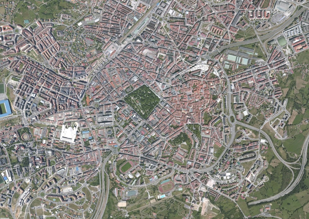 Oviedo Foto Satelite