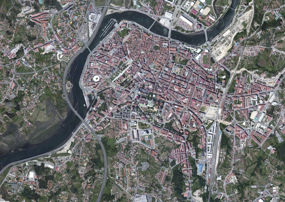 Pontevedra Foto Satelite