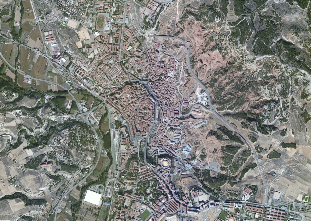 Teruel Foto Satelite