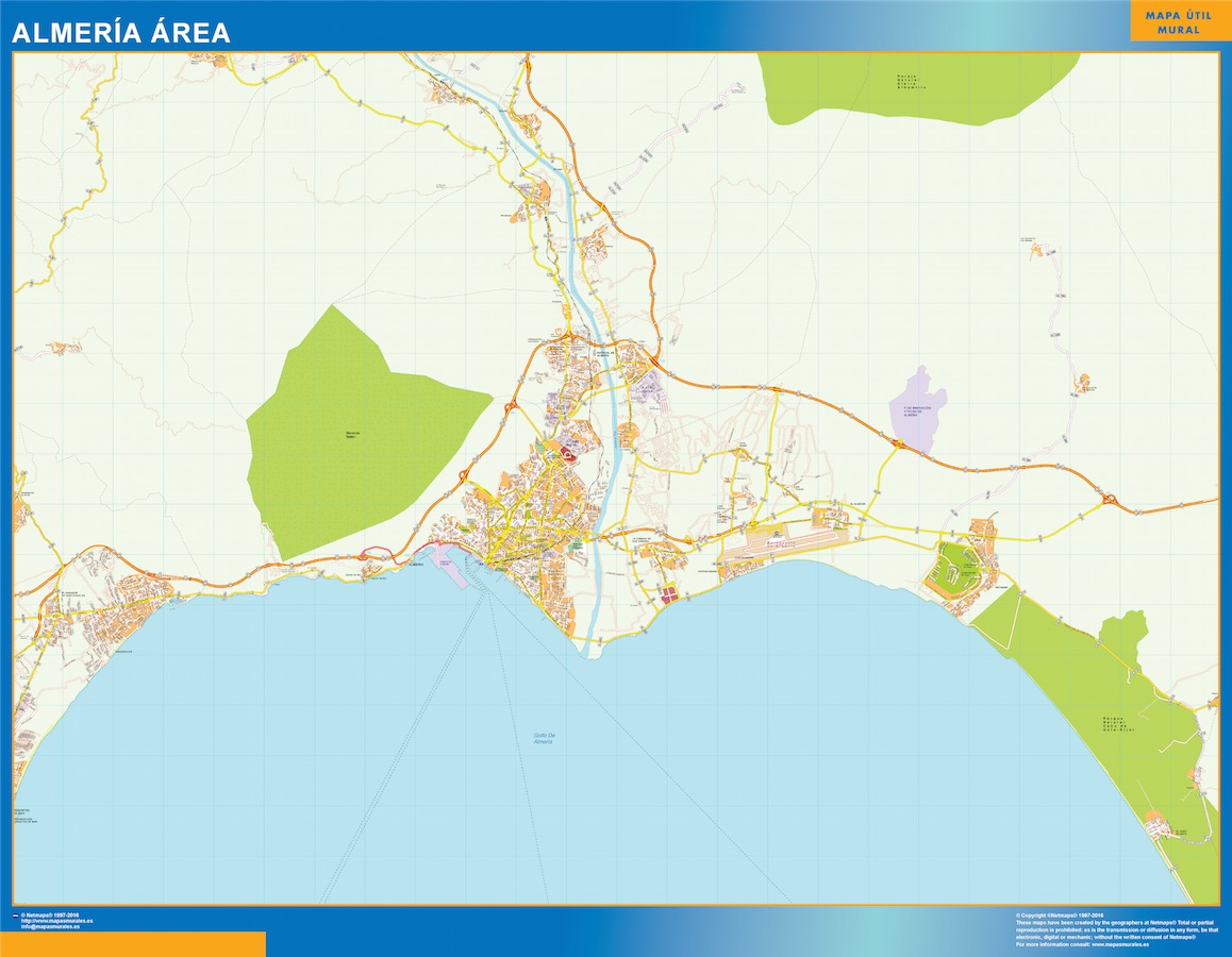 Almeria Mapa Area