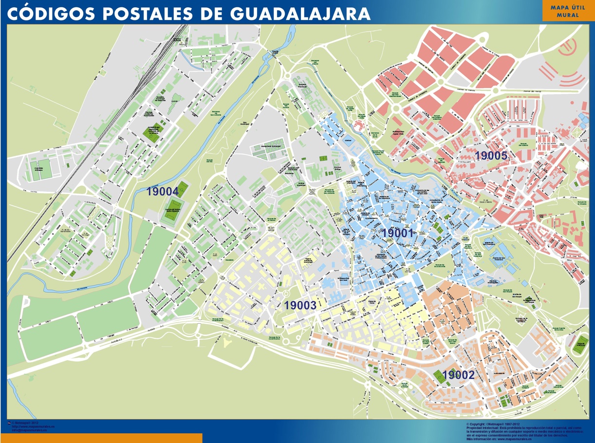 Guadalajara  Codigos Postales