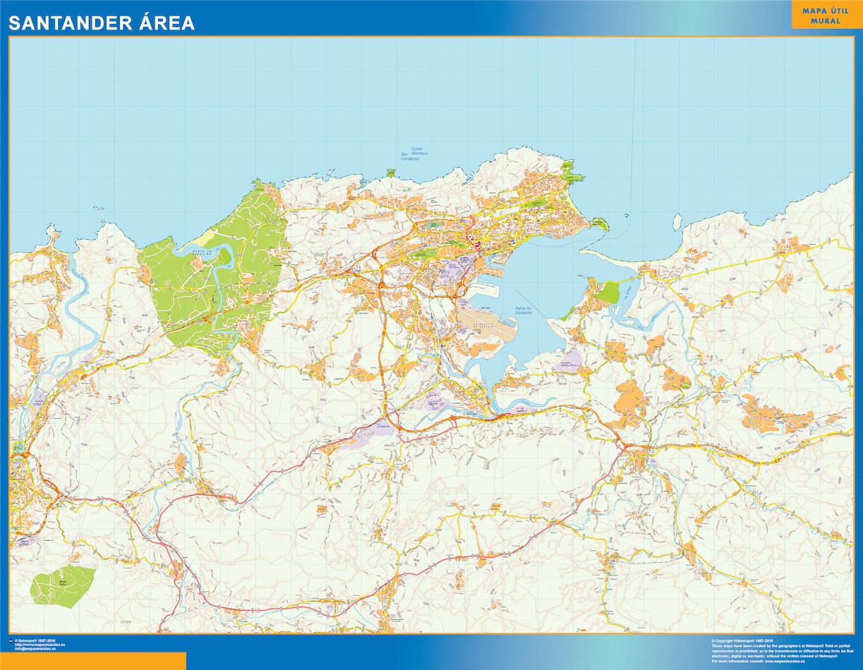 Santander Mapa Area