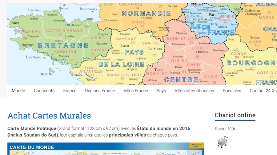 mapas Francia